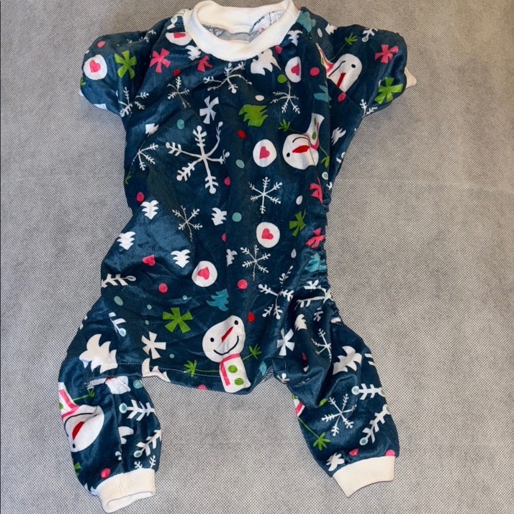 Festive Snowman Pajama Onesie